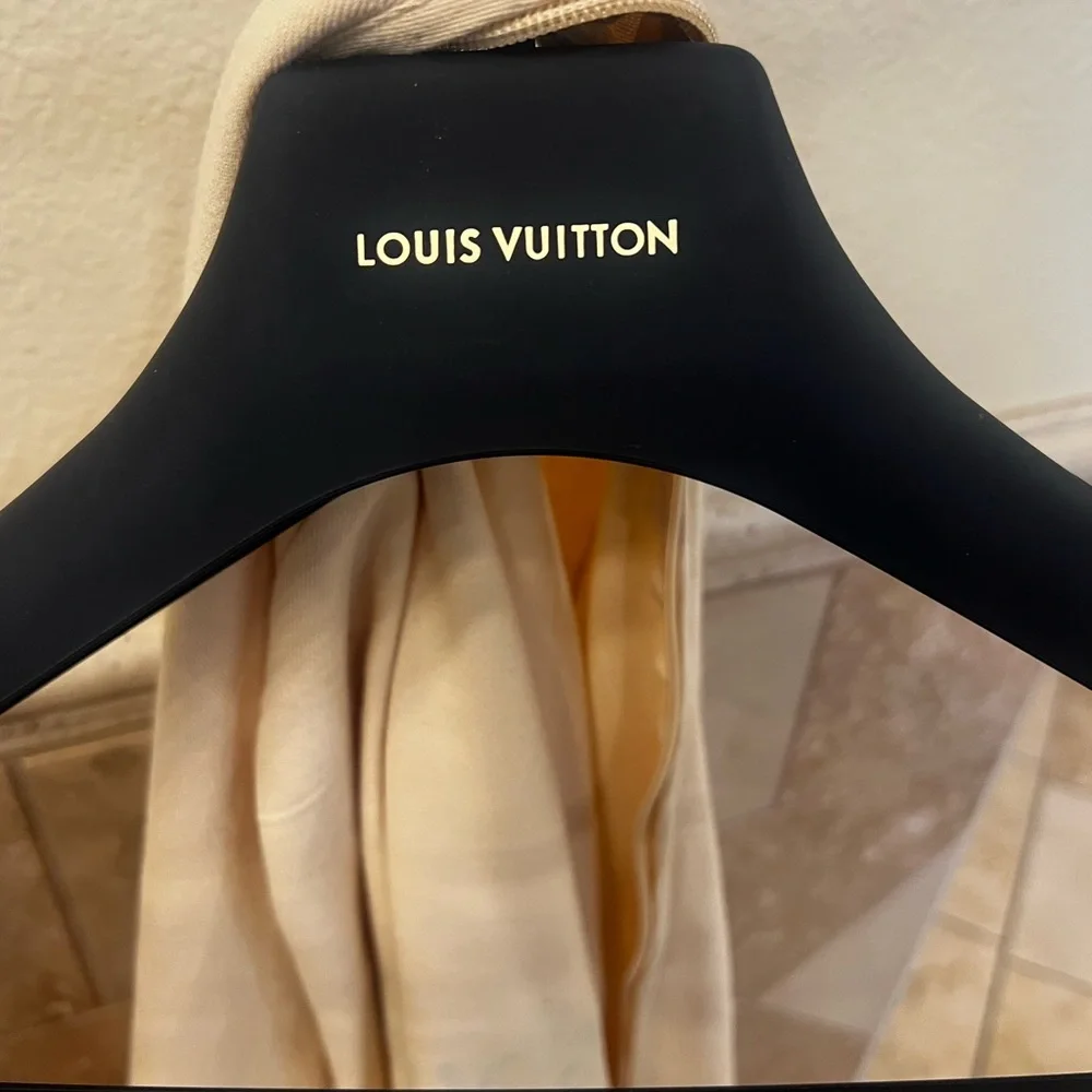 Louis Vuitton Cream garnet travel bag